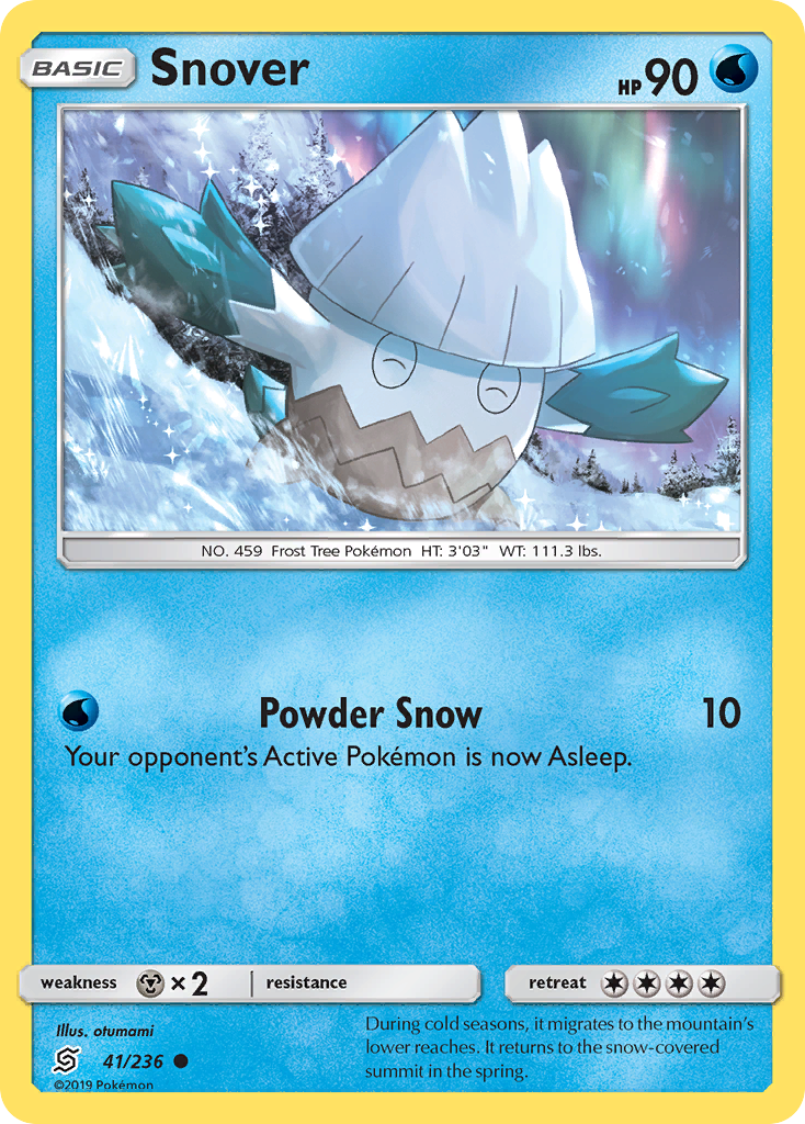 Snover (41/236) [Sun & Moon: Unified Minds] | North Game Den