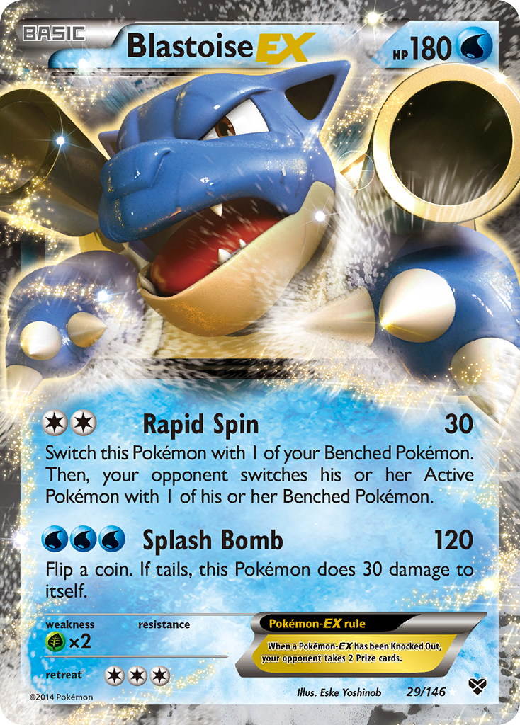 Blastoise EX (29/146) [XY: Base Set] | North Game Den