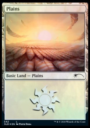 Plains (Angels) (542) [Secret Lair Drop Promos] | North Game Den