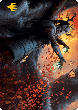 Dawnhart Rejuvenator Art Card (Gold-Stamped Signature) [Innistrad: Midnight Hunt Art Series] | North Game Den