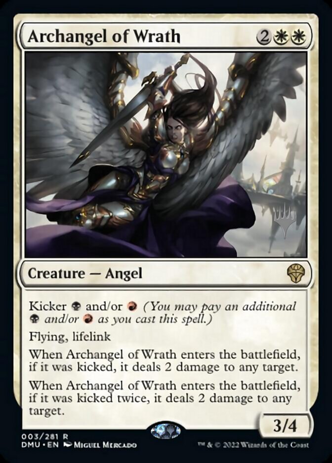 Archangel of Wrath (Promo Pack) [Dominaria United Promos] | North Game Den