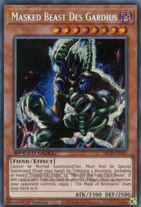 Masked Beast Des Gardius (Secret) [SBCB-EN107] Secret Rare | North Game Den