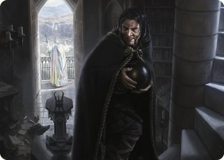 Grima, Saruman's Footman Art Card [The Lord of the Rings: Tales of Middle-earth Art Series] | North Game Den