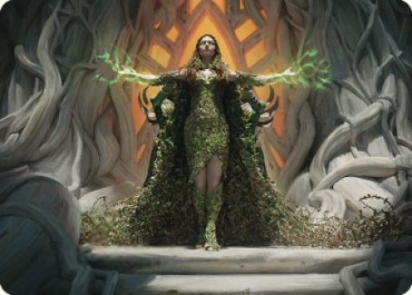 Titania, Voice of Gaea Art Card [The Brothers' War Art Series] | North Game Den