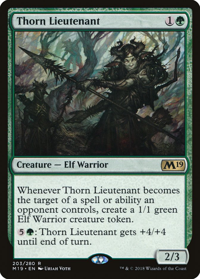 Thorn Lieutenant [Core Set 2019] | North Game Den