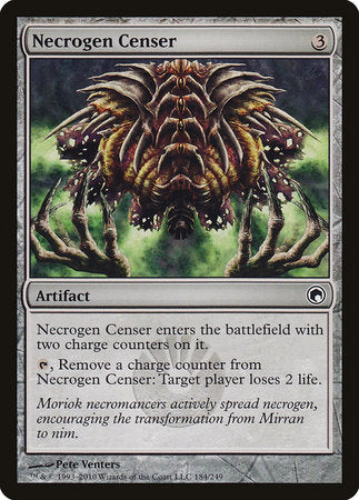 Necrogen Censer [Scars of Mirrodin] | North Game Den