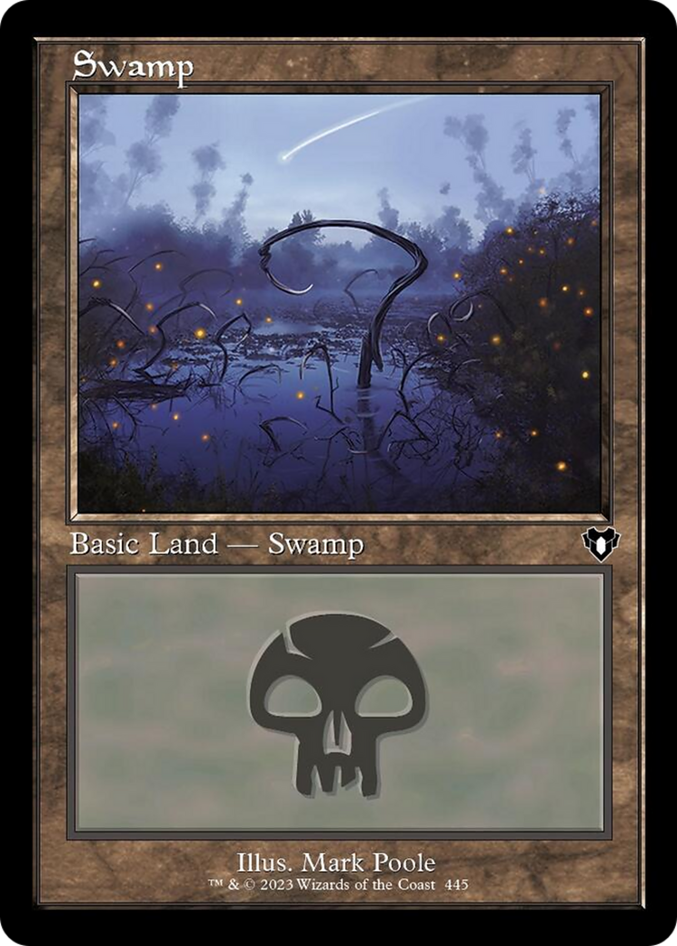 Swamp (445) (Retro) [Commander Masters] | North Game Den