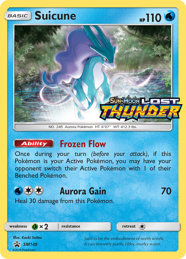 Suicune (SM149) [Sun & Moon: Black Star Promos] | North Game Den