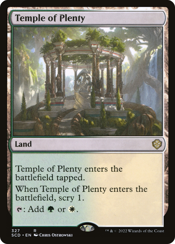 Temple of Plenty [Starter Commander Decks] | North Game Den