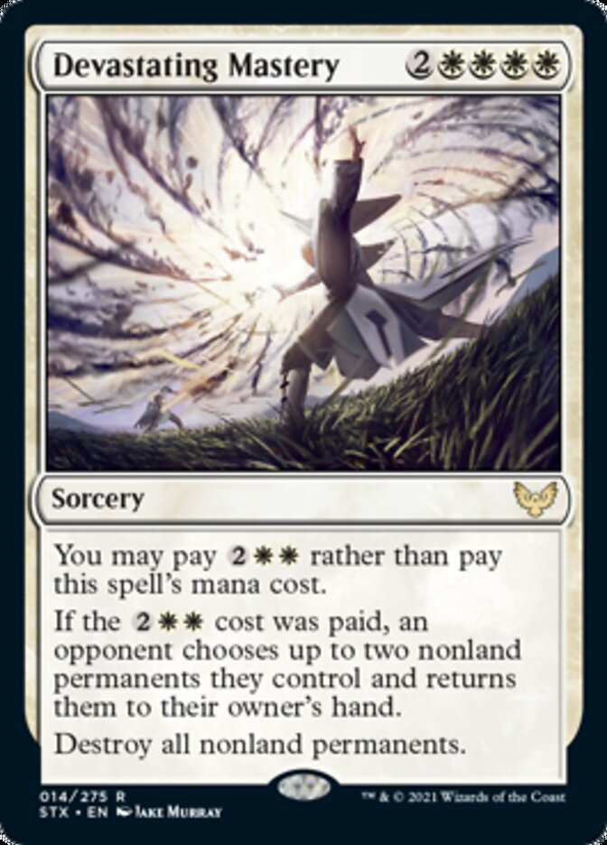 Devastating Mastery [Strixhaven: School of Mages] | North Game Den