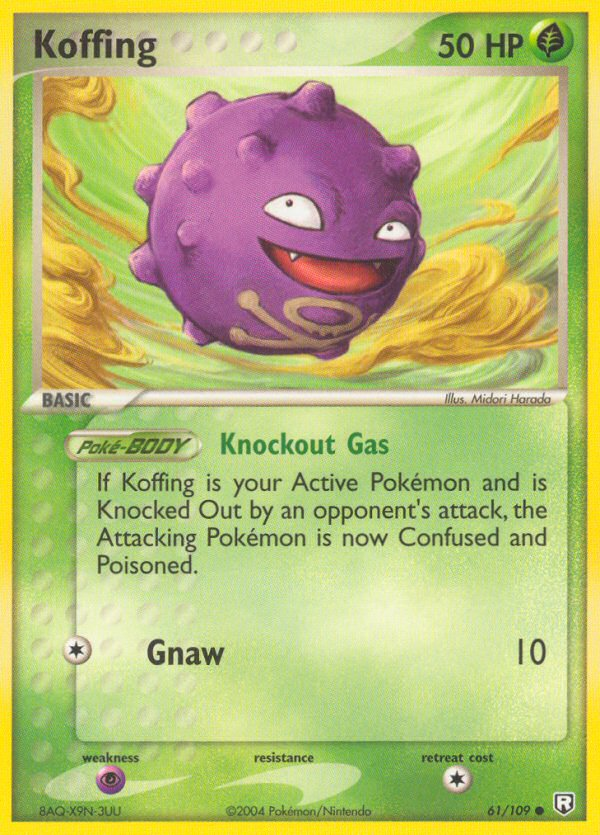 Koffing (61/109) [EX: Team Rocket Returns] | North Game Den