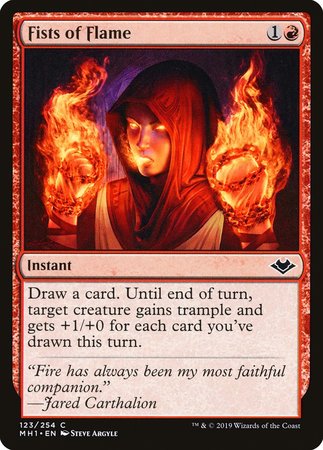Fists of Flame [Modern Horizons] | North Game Den