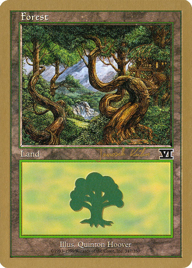 Forest (jk347) (Janosch Kuhn) [World Championship Decks 2000] | North Game Den