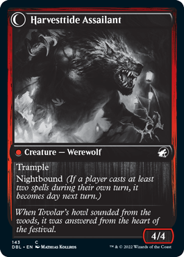 Harvesttide Infiltrator // Harvesttide Assailant [Innistrad: Double Feature] | North Game Den