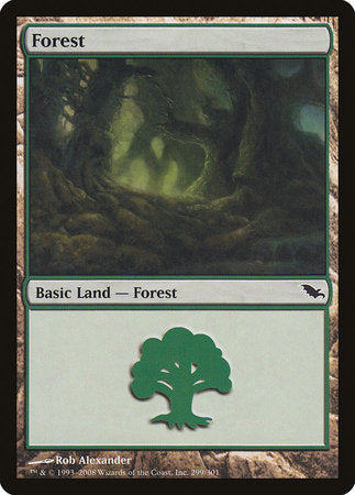 Forest (299) [Shadowmoor] | North Game Den