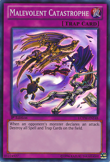 Malevolent Catastrophe [LCYW-EN148] Super Rare | North Game Den