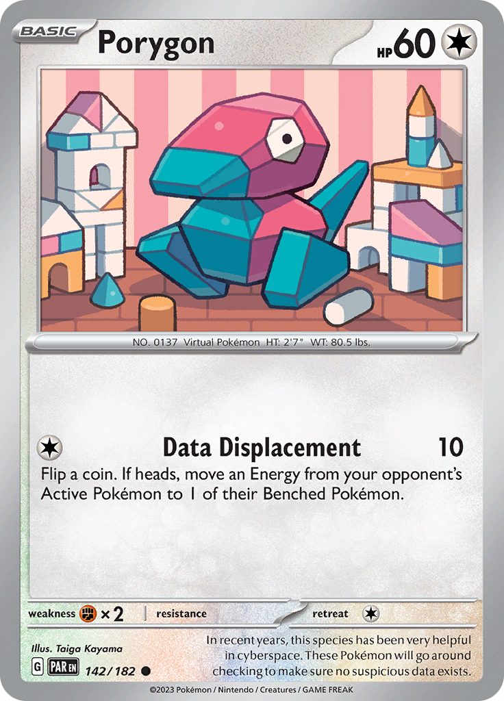 Porygon (142/182) [Scarlet & Violet: Paradox Rift] | North Game Den