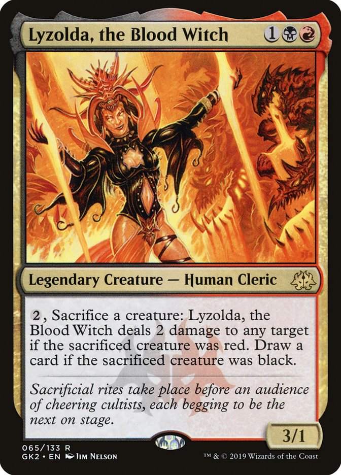 Lyzolda, the Blood Witch [Ravnica Allegiance Guild Kit] | North Game Den