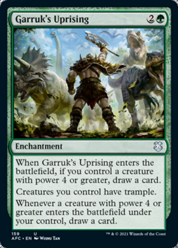Garruk's Uprising [Dungeons & Dragons: Adventures in the Forgotten Realms Commander] | North Game Den