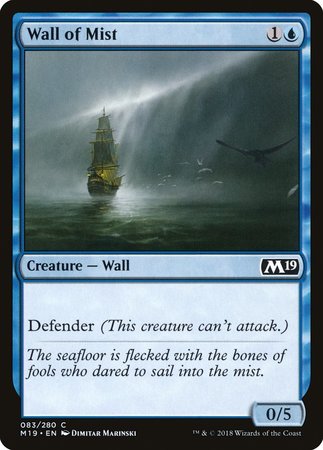 Wall of Mist [Core Set 2019] | North Game Den