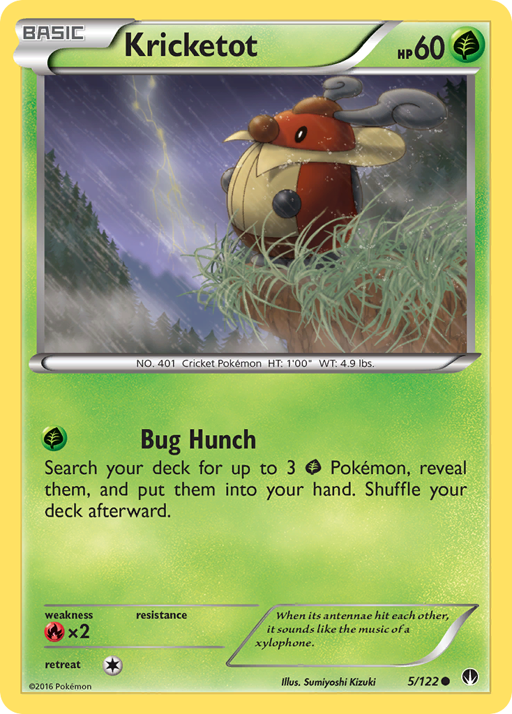 Kricketot (5/122) [XY: BREAKpoint] | North Game Den