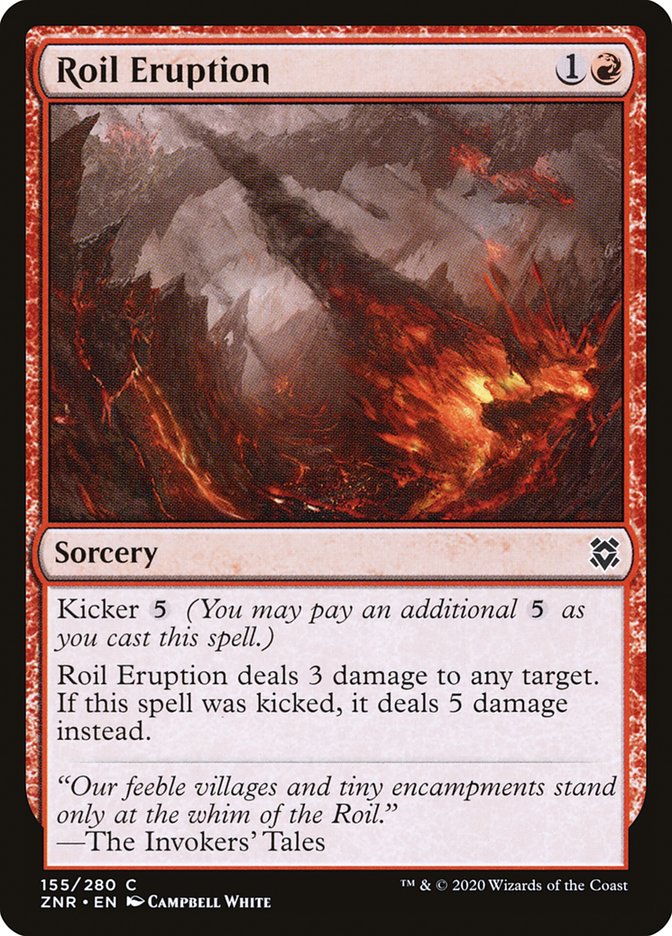 Roil Eruption [Zendikar Rising] | North Game Den