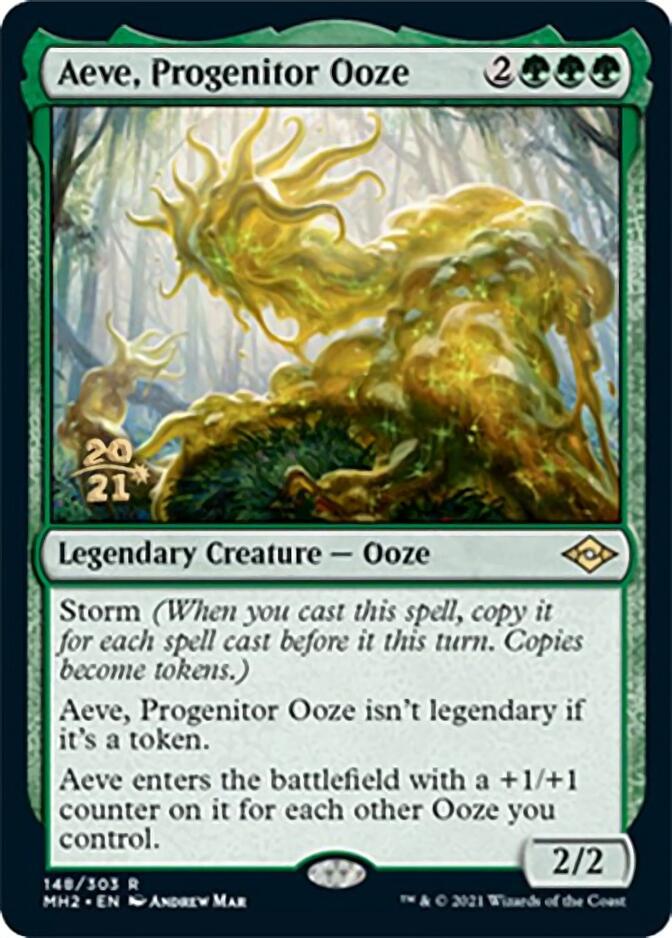 Aeve, Progenitor Ooze [Modern Horizons 2 Prerelease Promos] | North Game Den