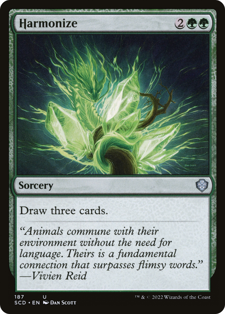 Harmonize [Starter Commander Decks] | North Game Den
