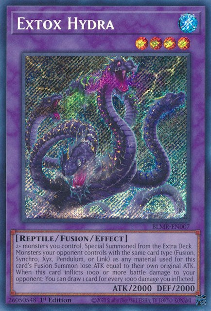 Extox Hydra [BLMR-EN007] Secret Rare | North Game Den