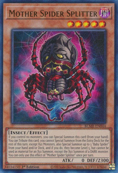 Mother Spider Splitter [BLMR-EN044] Ultra Rare | North Game Den