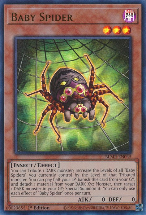 Baby Spider [BLMR-EN045] Ultra Rare | North Game Den