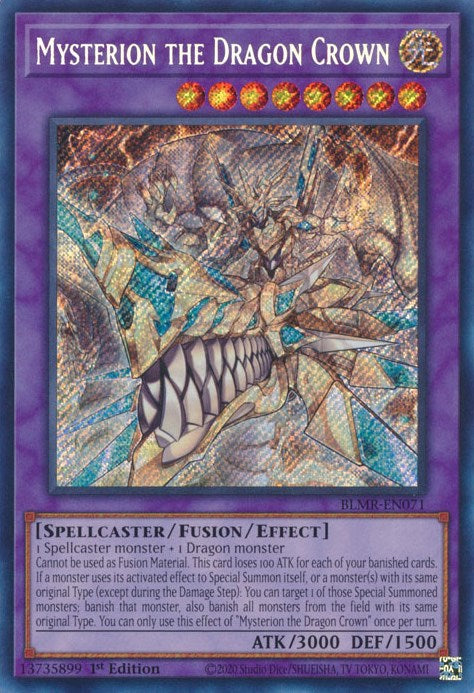 Mysterion the Dragon Crown [BLMR-EN071] Secret Rare | North Game Den