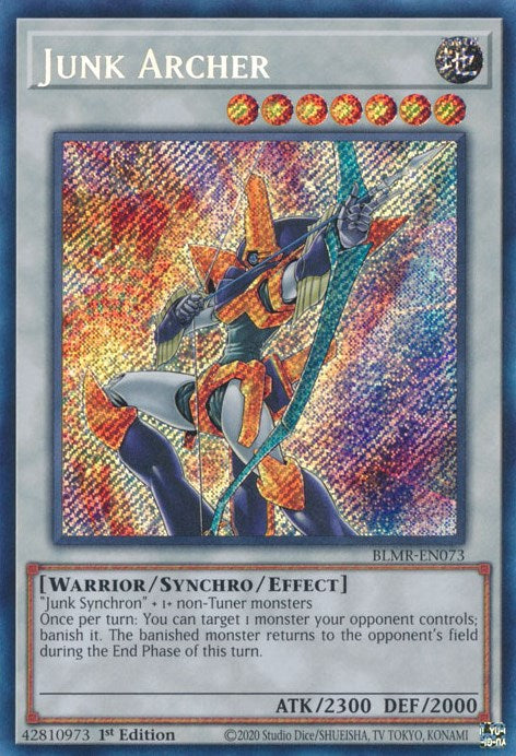 Junk Archer [BLMR-EN073] Secret Rare | North Game Den