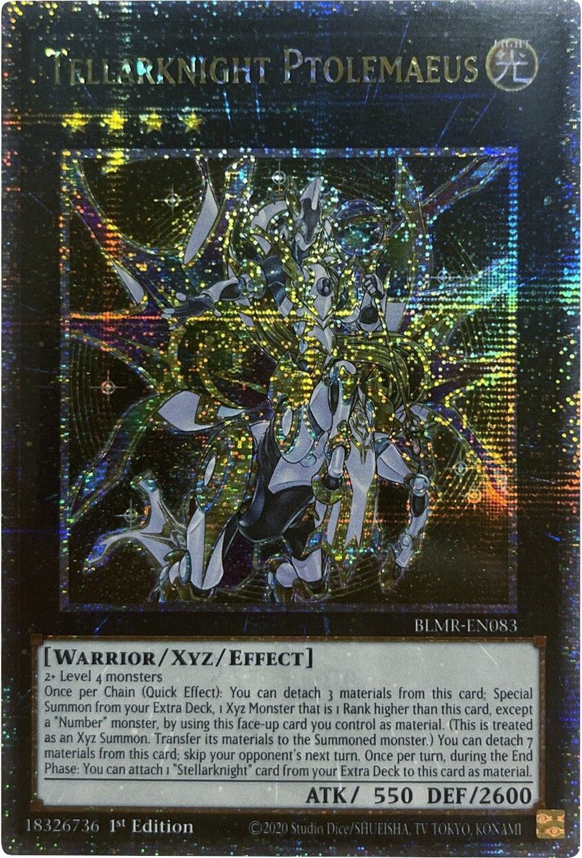 Tellarknight Ptolemaeus [BLMR-EN083] Quarter Century Secret Rare | North Game Den