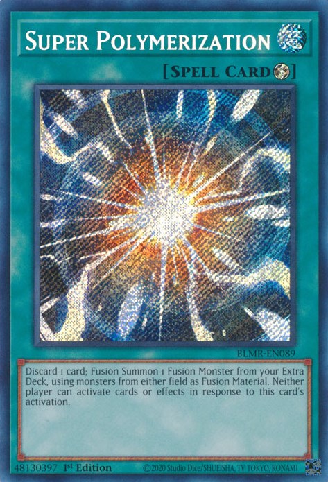 Super Polymerization [BLMR-EN089] Secret Rare | North Game Den