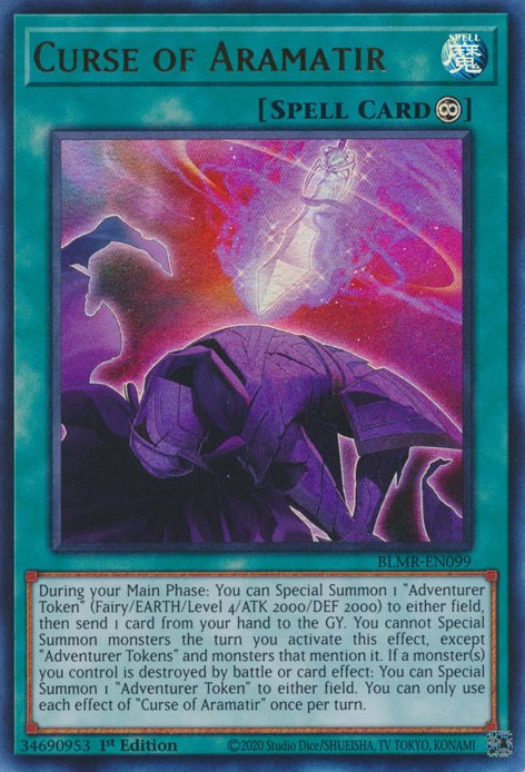 Curse of Aramatir [BLMR-EN099] Ultra Rare | North Game Den