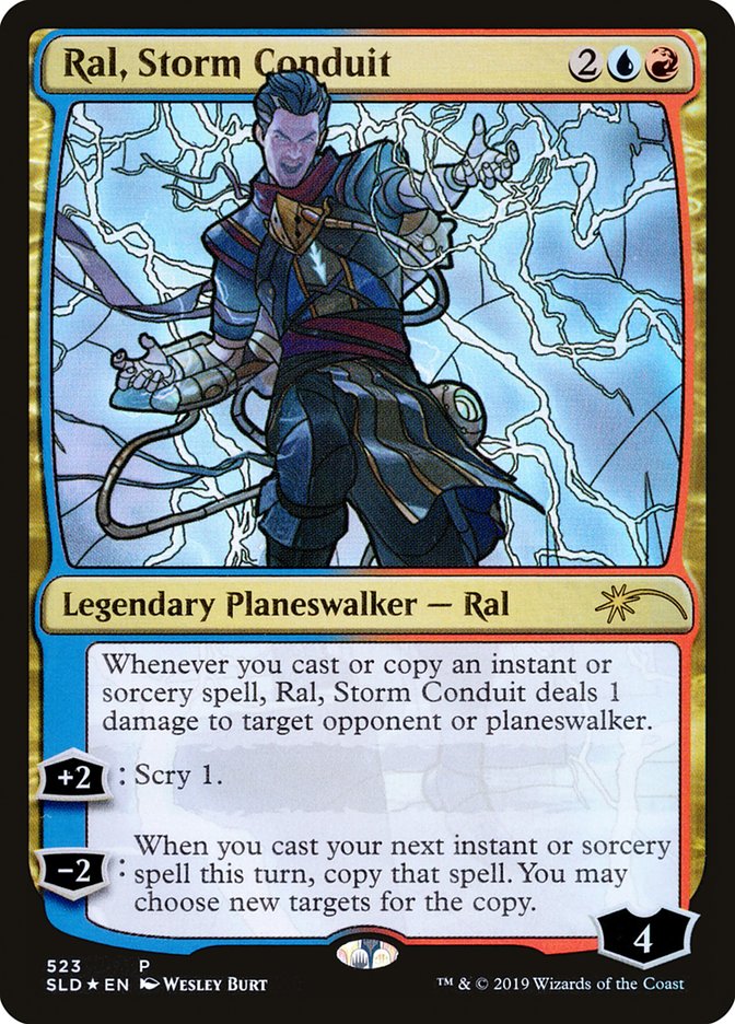 Ral, Storm Conduit (Stained Glass) [Secret Lair Drop Promos] | North Game Den