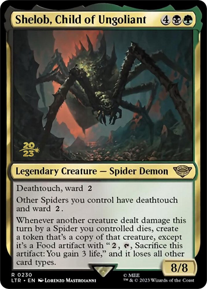 Shelob, Child of Ungoliant [The Lord of the Rings: Tales of Middle-Earth Prerelease Promos] | North Game Den