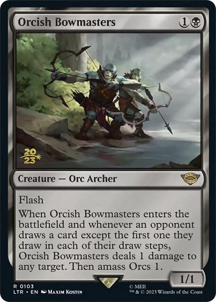 Orcish Bowmasters [The Lord of the Rings: Tales of Middle-Earth Prerelease Promos] | North Game Den