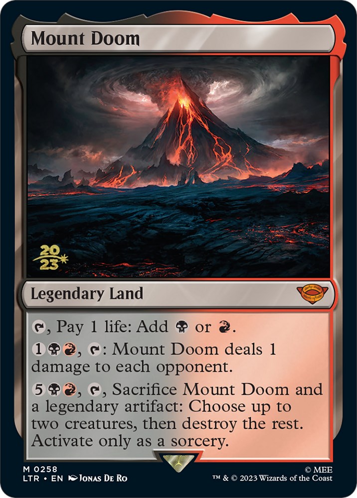 Mount Doom [The Lord of the Rings: Tales of Middle-Earth Prerelease Promos] | North Game Den