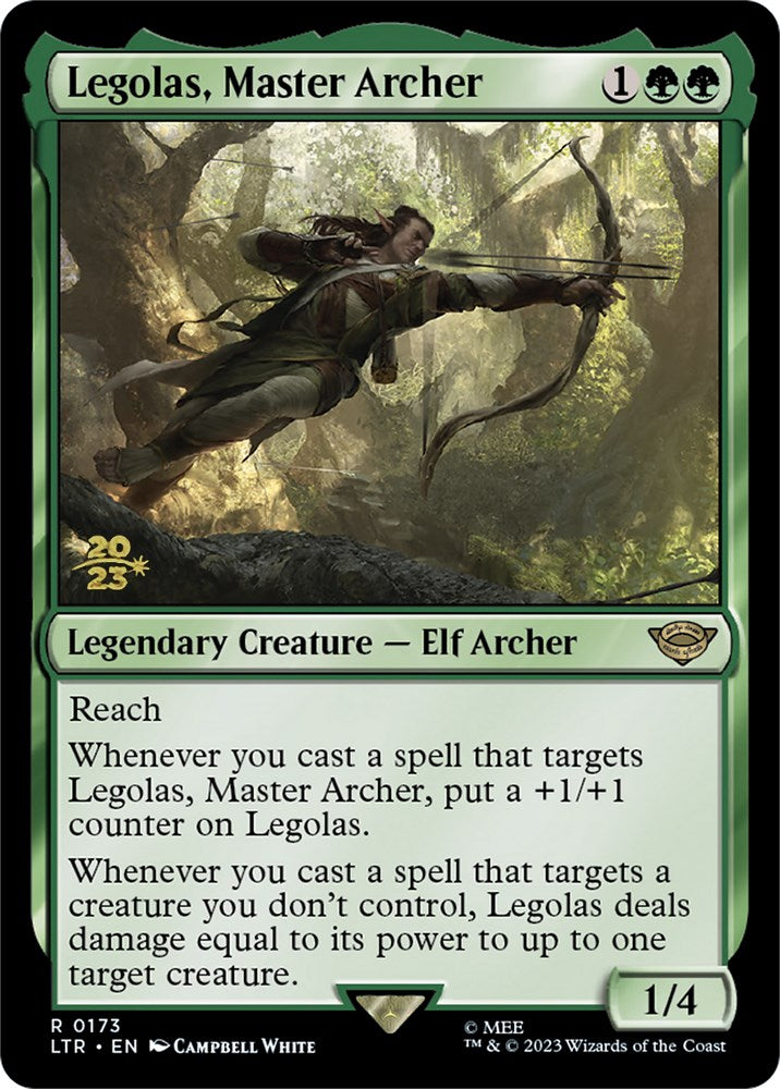 Legolas, Master Archer [The Lord of the Rings: Tales of Middle-Earth Prerelease Promos] | North Game Den