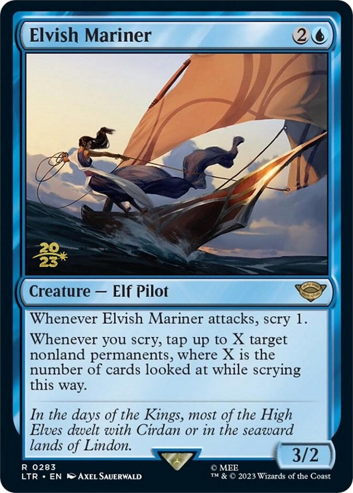 Elvish Mariner [The Lord of the Rings: Tales of Middle-Earth Prerelease Promos] | North Game Den