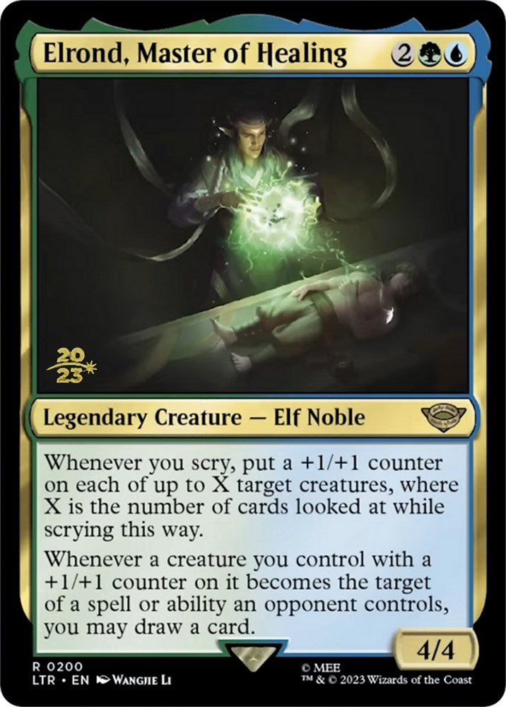 Elrond, Master of Healing [The Lord of the Rings: Tales of Middle-Earth Prerelease Promos] | North Game Den