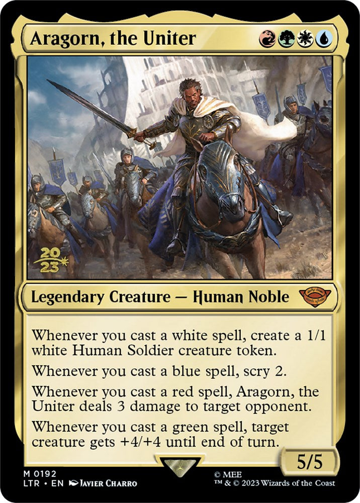 Aragorn, the Uniter [The Lord of the Rings: Tales of Middle-Earth Prerelease Promos] | North Game Den