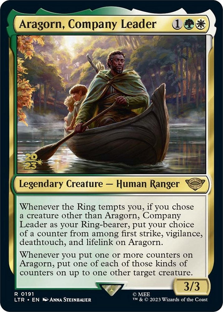 Aragorn, Company Leader [The Lord of the Rings: Tales of Middle-Earth Prerelease Promos] | North Game Den