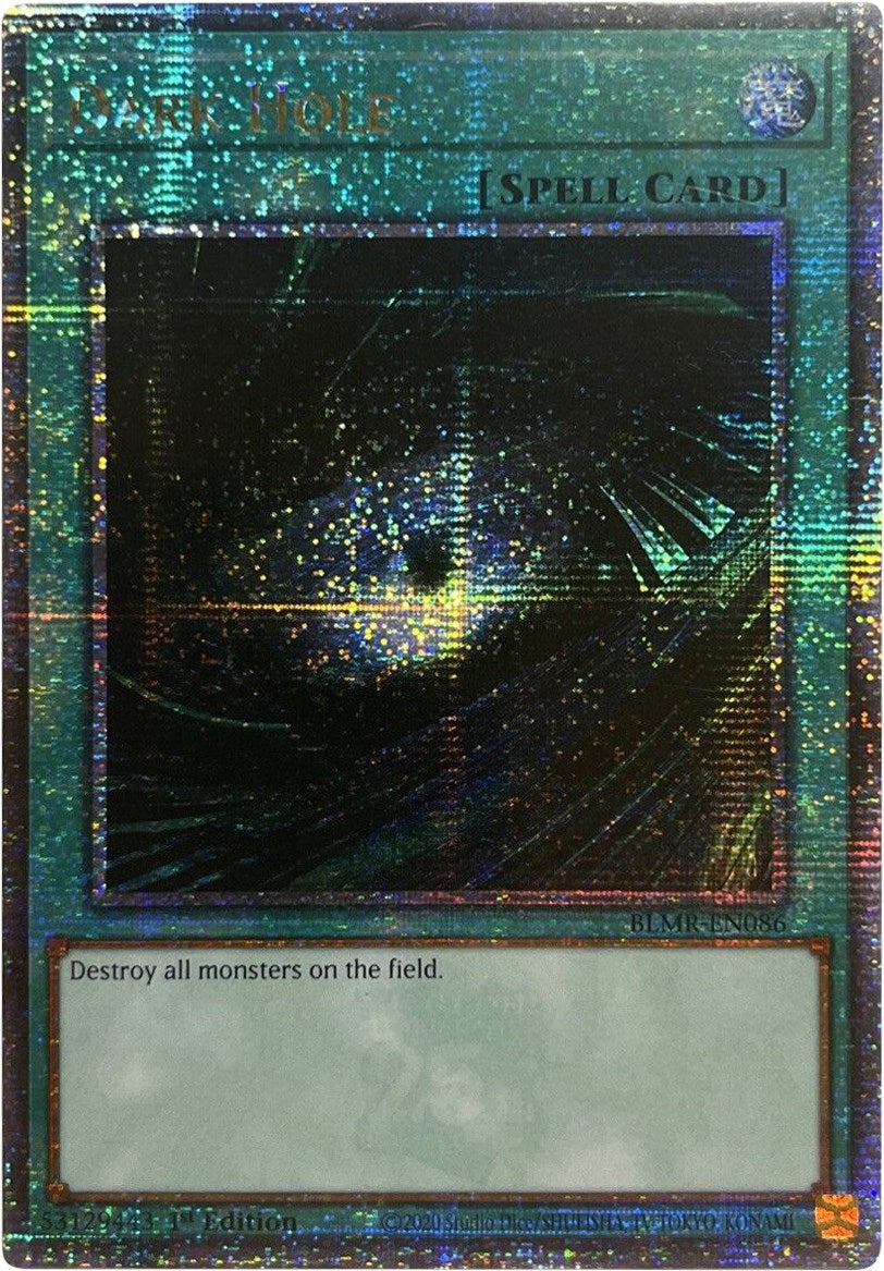 Dark Hole [BLMR-EN086] Quarter Century Secret Rare | North Game Den