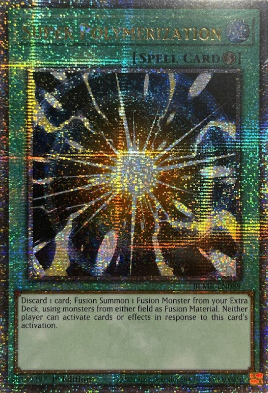 Super Polymerization [BLMR-EN089] Quarter Century Secret Rare | North Game Den