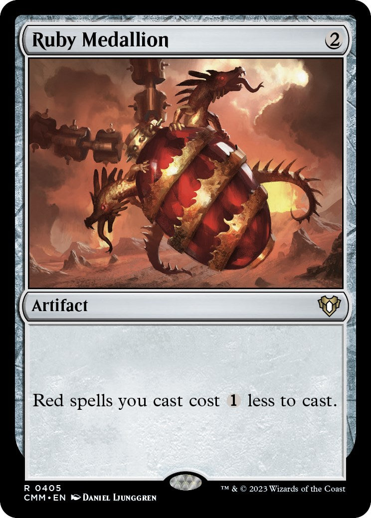 Ruby Medallion [Commander Masters] | North Game Den