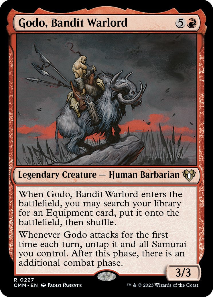 Godo, Bandit Warlord [Commander Masters] | North Game Den