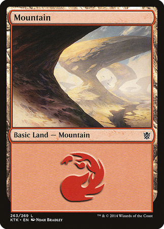 Mountain (263) [Khans of Tarkir] | North Game Den